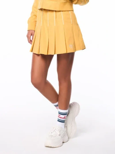 Sergio Tacchini Via Skirt In Yellow