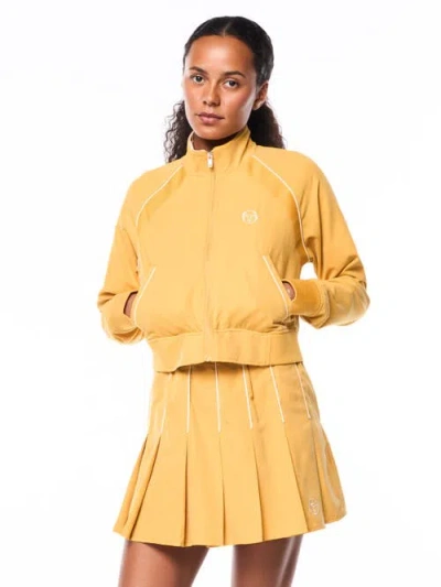Sergio Tacchini Via Track Jacket In Yellow