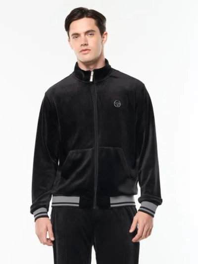 Sergio Tacchini Viaggioa Track Jacket In Black
