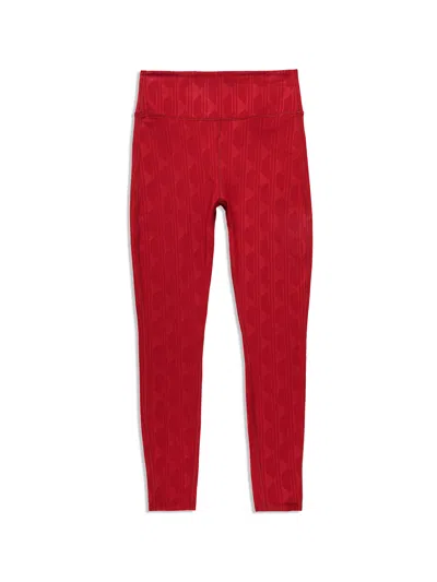 Sergio Tacchini Viano Printed Leggings In Red