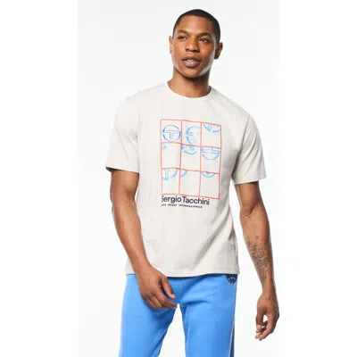 Sergio Tacchini Vincere T-shirt In Gray