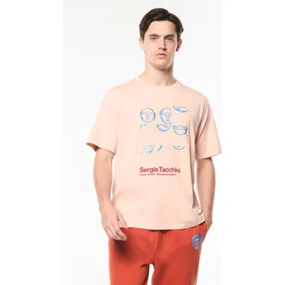 Sergio Tacchini Vincere T-shirt In Pink