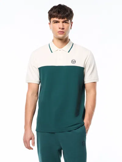 Sergio Tacchini Volo Comfort Polo In Green