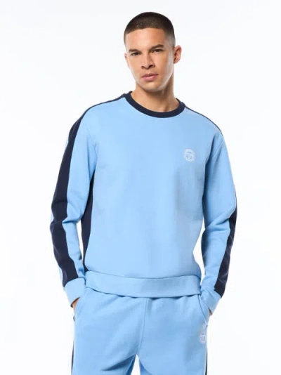 Sergio Tacchini Volo Crewneck In Blue