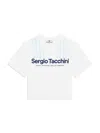 Sergio Tacchini Women's Colonna Cropped T-shirt In White