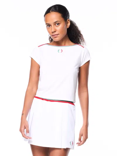 Sergio Tacchini Eredita T-shirt In White