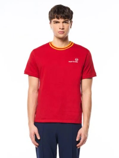 Sergio Tacchini World Champion T-shirt In Red