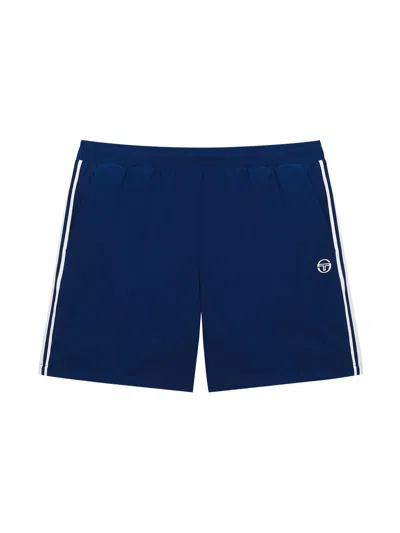 Sergio Tacchini Woven Track Shorts In Blue