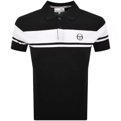 Sergio Tacchini Young Line Polo T Shirt Black