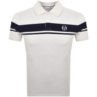 Sergio Tacchini Young Line Polo T Shirt Gardenia In Cream