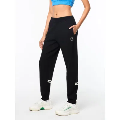 Sergio Tacchini Zeta Track Pant In Black