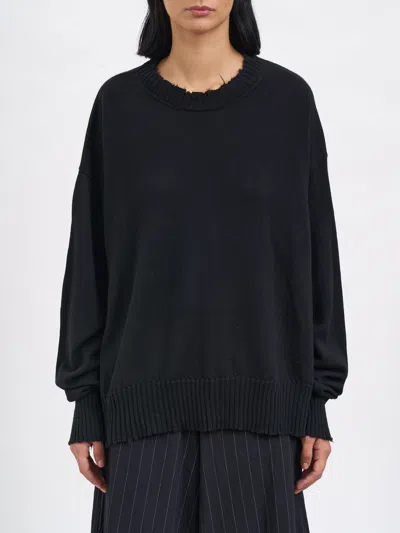 Serien°umerica Serienumerica Over Flared Sweater In Black