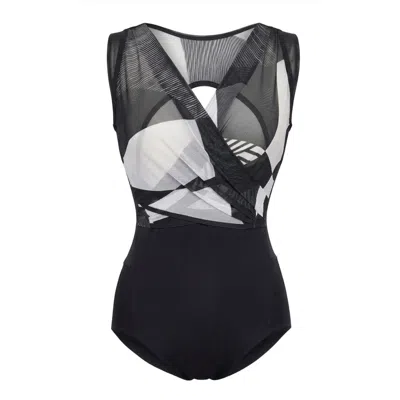 Serotone Swim Women's The Infinity One Piece - Black Geo