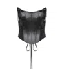 Serotoninn Women's Black Witch Corset