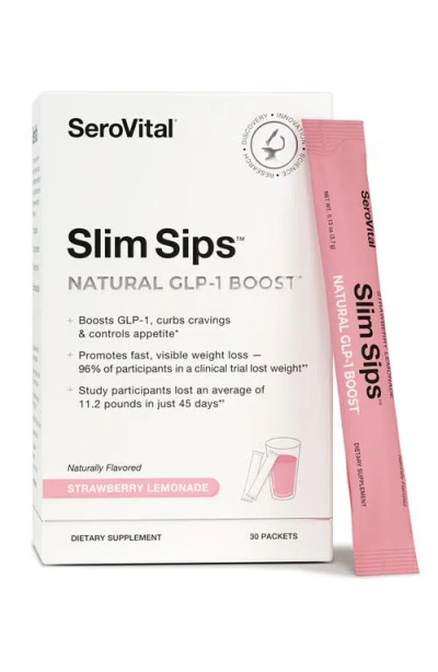 Serovital Slim Sips™ Dietary Supplement In Transparent