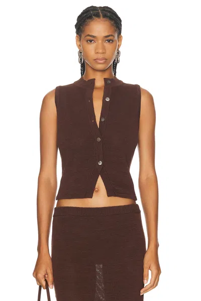 SER.O.YA ALANI KNIT VEST TOP