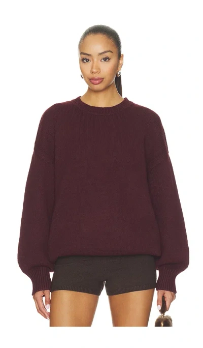 Ser.o.ya Amal Sweater In Burgundy