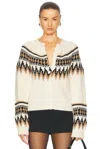 Ser.o.ya Amaya Cardigan In Eggshell