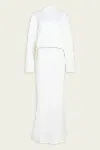 Ser.o.ya Angel Gown In Eggshell