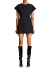 Ser.o.ya Anna Crepe Mini Dress In Black In Black