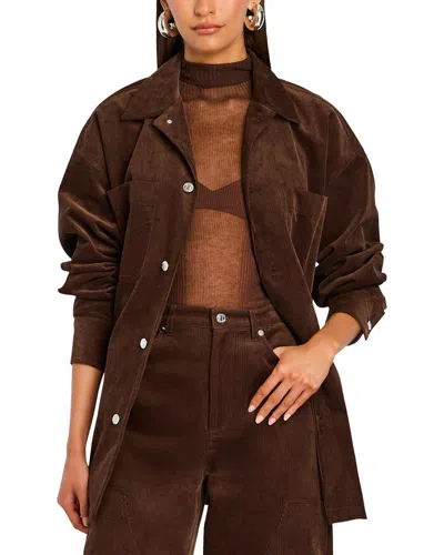 Ser.o.ya April Shacket In Brown