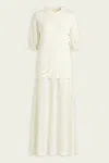 Ser.o.ya Arwen Knit Maxi Dress In Eggshell In Neutral
