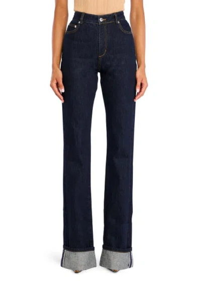Ser.o.ya Ashton High Rise Slim Flare Jean In Rinse