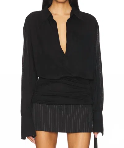 Ser.o.ya Aurora Top In Black