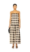 Ser.o.ya Aydan Linen Maxi Dress In Multi