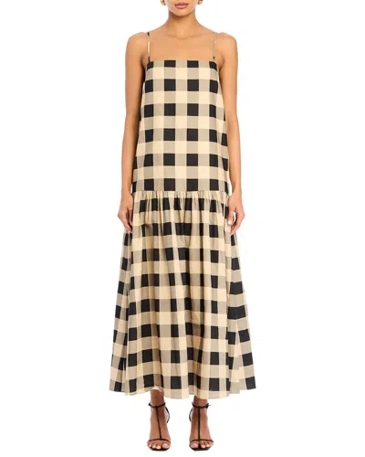 Ser.o.ya Seroya Aydan Linen-blend Maxi Dress In Multi
