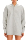 Ser.o.ya Ayla Shacket In Heathered Grey