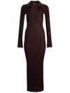 Ser.o.ya Azula Maxi Dress In Brown