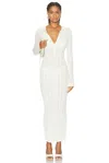 Ser.o.ya Azula Maxi Dress In Porcelain