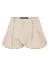 Ser.o.ya Balloon-shape Shorts In Neutral