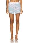 Ser.o.ya Beau Short In Pink & Blue