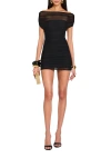Ser.o.ya Bella Mini Dress In Black