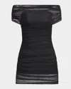 Ser.o.ya Bella Mini Dress In Black