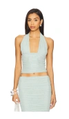 Ser.o.ya Bimini Mesh Halter Top