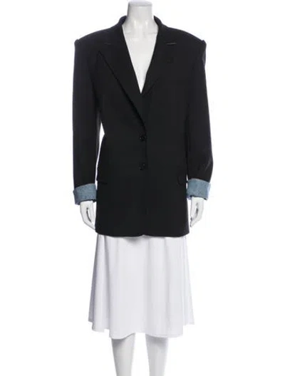 Pre-owned Ser.o.ya Blazer In Black
