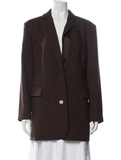 Pre-owned Ser.o.ya Blazer In Brown