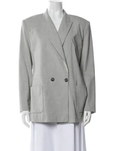 Pre-owned Ser.o.ya Blazer In Gray