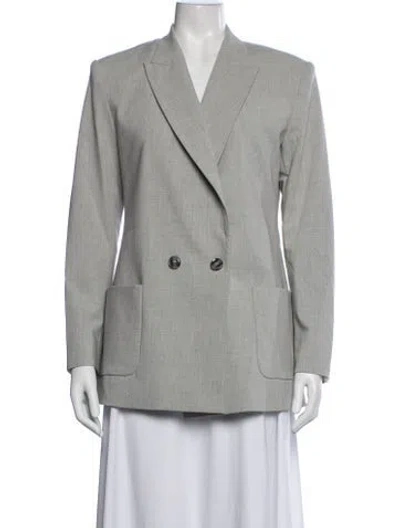Pre-owned Ser.o.ya Blazer In Grey