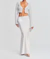 Ser.o.ya Bora Cardigan In Silver In Silver
