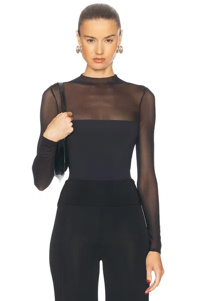 Ser.o.ya Brandi Bodysuit In Black