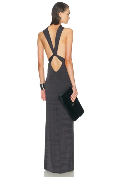 Ser.o.ya Brandy Dress In Dark Charcoal