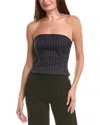 Ser.o.ya Bridgette Bustier Top In Blue
