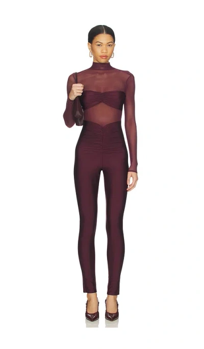 Ser.o.ya Brietta Catsuit In Red