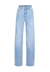 Ser.o.ya Brooklyn High Rise Straight Jean In High Tide