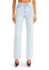 Ser.o.ya Brooklyn High Rise Straight Jean In Oasis