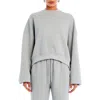 Ser.o.ya Calla Sweatshirt In Heathered Grey